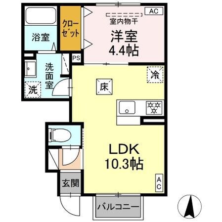 La Vierge IIの物件間取画像